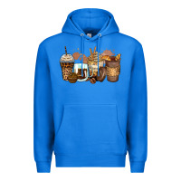 True Royal leopard coffee cups Premium Hoodie - Zillion Design Studio