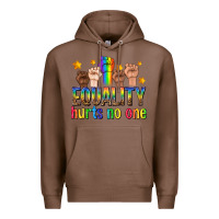 Chestnut equality hurts no one with fists Premium Hoodie - texasbilliewilder