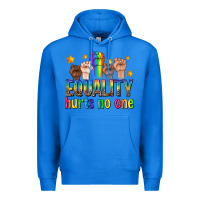 True Royal equality hurts no one with fists Premium Hoodie - texasbilliewilder