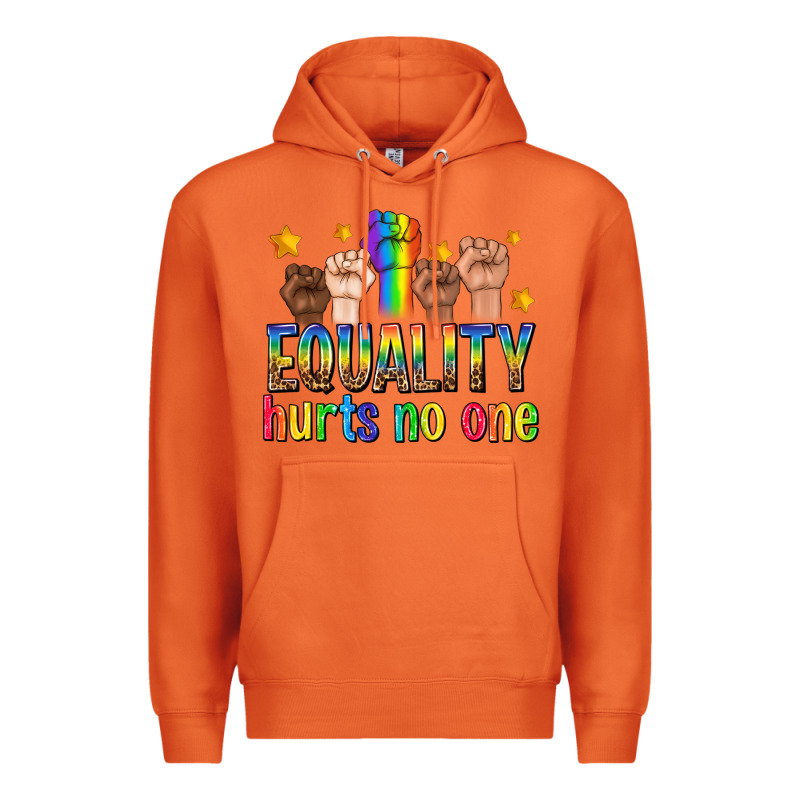 Equality Hurts No One With Fists Premium Hoodie by texasbilliewilder | Teevron