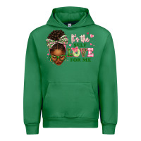 Sorority Colors It's The Self Love For Me Afro Wom Urban Hoodie | Teevron