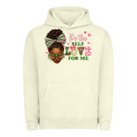 Pigment Pistachio sorority colors it's the self love for me afro wom Urban Hoodie - texasbilliewilder