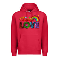 Cardinal choose love Premium Hoodie - texasbilliewilder