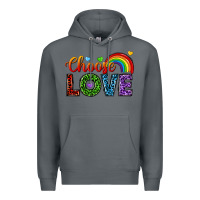 Rock choose love Premium Hoodie - texasbilliewilder