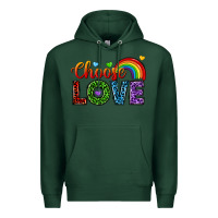 Sports Green choose love Premium Hoodie - texasbilliewilder