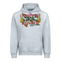 Heather Grey queen of the kitchen Urban Hoodie - Zillion Design Studio