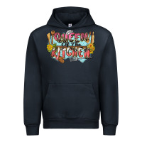 Navy queen of the kitchen Urban Hoodie - Zillion Design Studio