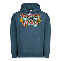 Pigment Midnight Navy queen of the kitchen Urban Hoodie - Zillion Design Studio