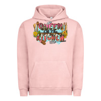 Pigment Salmon queen of the kitchen Urban Hoodie - Zillion Design Studio