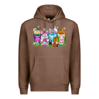 Chestnut easter coffee cups Premium Hoodie - Zillion Design Studio