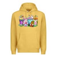 Antique Gold easter coffee cups Premium Hoodie - Zillion Design Studio