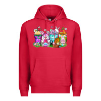 Cardinal easter coffee cups Premium Hoodie - Zillion Design Studio