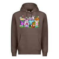Coffee easter coffee cups Premium Hoodie - Zillion Design Studio