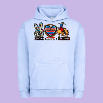 Urban Hoodie peace love rodeo