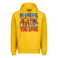 Lemon be careful who you hate it could  be someone you l Premium Hoodie - texasbilliewilder