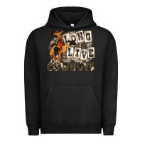 Pigment Black long live cowboys Urban Hoodie - Zillion Design Studio