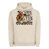 Pigment French Oak long live cowboys Urban Hoodie - Zillion Design Studio