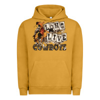 Pigment Peanut Butter long live cowboys Urban Hoodie - Zillion Design Studio