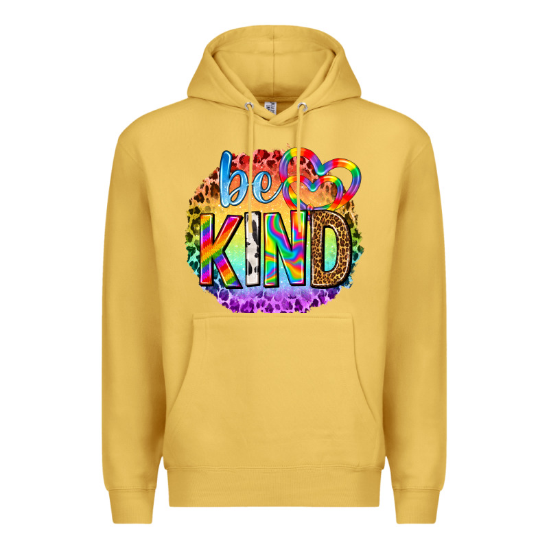 Be Kind With Heart Ballons Premium Hoodie by texasbilliewilder | Teevron