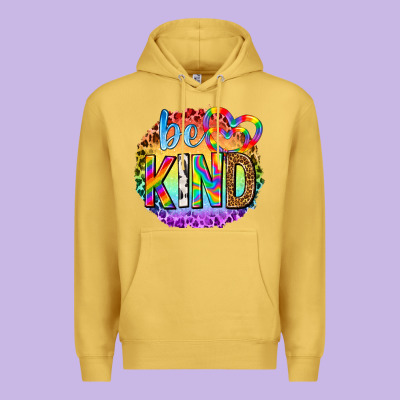 Be Kind With Heart Ballons Premium Hoodie Designed By Texasbilliewilder