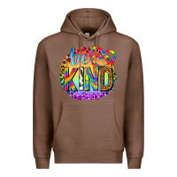 Chestnut be kind with heart ballons Premium Hoodie - texasbilliewilder