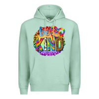 Seafoam be kind with heart ballons Premium Hoodie - texasbilliewilder