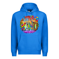 True Royal be kind with heart ballons Premium Hoodie - texasbilliewilder