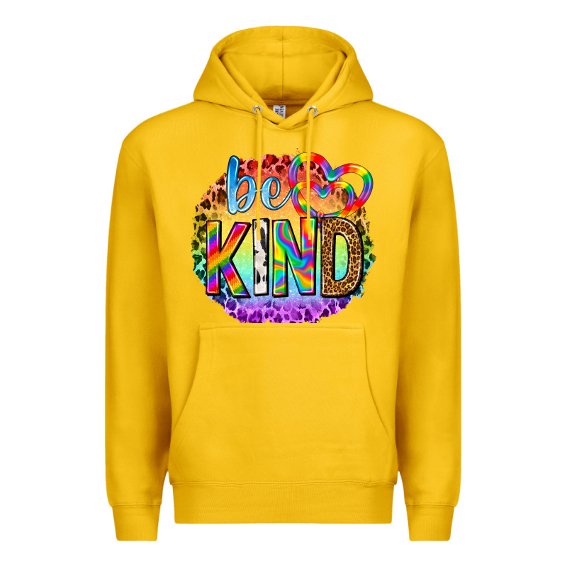 Be Kind With Heart Ballons Premium Hoodie by texasbilliewilder | Teevron