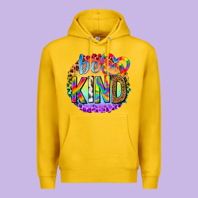 Be Kind With Heart Ballons Premium Hoodie Designed By Texasbilliewilder