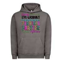 Pigment Tornado sorry im cranky im going through my terrible forti Urban Hoodie - texasbilliewilder