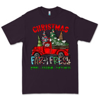 Plum christmas tree farm truck Premium Tee - CowhideDigitalArt