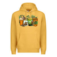 Sloth Coffee Cups Premium Hoodie | Teevron