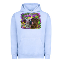 Pigment Grape Ice Mardi Gras Heifers Urban Hoodie - RanaPortraitStore