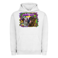 Pigment Lunar Rock Mardi Gras Heifers Urban Hoodie - RanaPortraitStore
