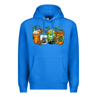 True Royal sloth coffee cups Premium Hoodie - Zillion Design Studio
