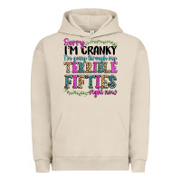 Pigment French Oak sorry i’m cranky i’m going through my terrible Urban Hoodie - texasbilliewilder