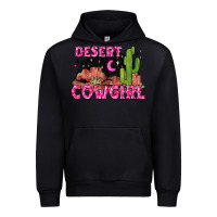Black desert cowgirl Urban Hoodie - Zillion Design Studio