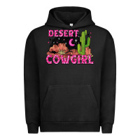 Pigment Black desert cowgirl Urban Hoodie - Zillion Design Studio