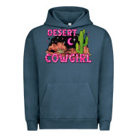 Pigment Midnight Navy desert cowgirl Urban Hoodie - Zillion Design Studio