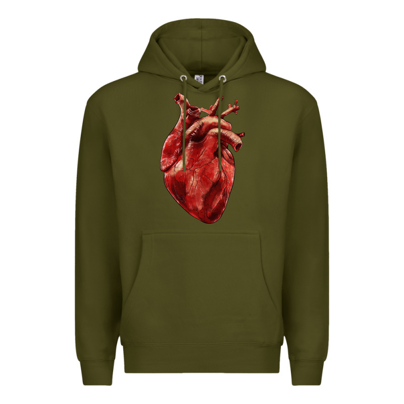 Anatomical Heart Premium Hoodie by RanaPortraitStore | Teevron