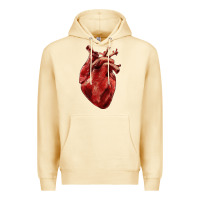 Pina Colada Anatomical heart Premium Hoodie - RanaPortraitStore