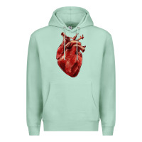 Seafoam Anatomical heart Premium Hoodie - RanaPortraitStore