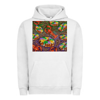 Pigment Lunar Rock Mardi gras king cake and crawfish Urban Hoodie - RanaPortraitStore
