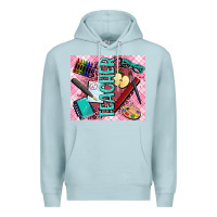 Blue Mist teacher Premium Hoodie - AdoDesignShop