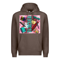 Coffee teacher Premium Hoodie - AdoDesignShop