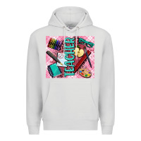 Dove Grey teacher Premium Hoodie - AdoDesignShop