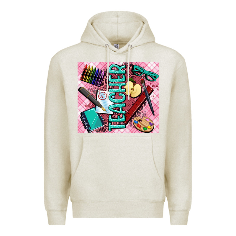 Teacher Premium Hoodie by AdoDesignShop | Teevron
