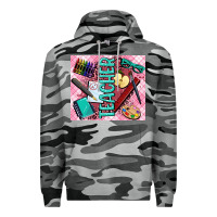 Slate Camo teacher Premium Hoodie - AdoDesignShop
