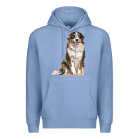 Colony Blue Australian shepherd Premium Hoodie - RanaPortraitStore