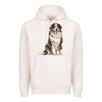 Pale Pink Australian shepherd Premium Hoodie - RanaPortraitStore